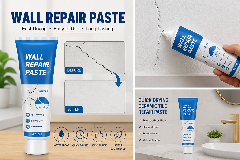 Waterproof Repair Paste for Walls and Tiles (buy 1 get 1 Free)